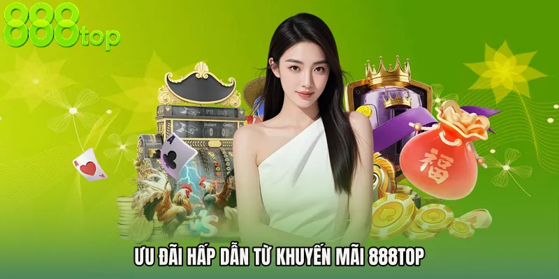 Ưu đãi hấp dẫn từ Khuyến mãi 888TOP